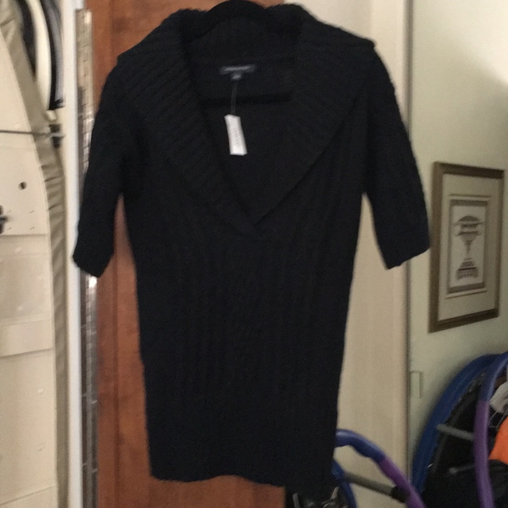 New, Banana Republic black sweater